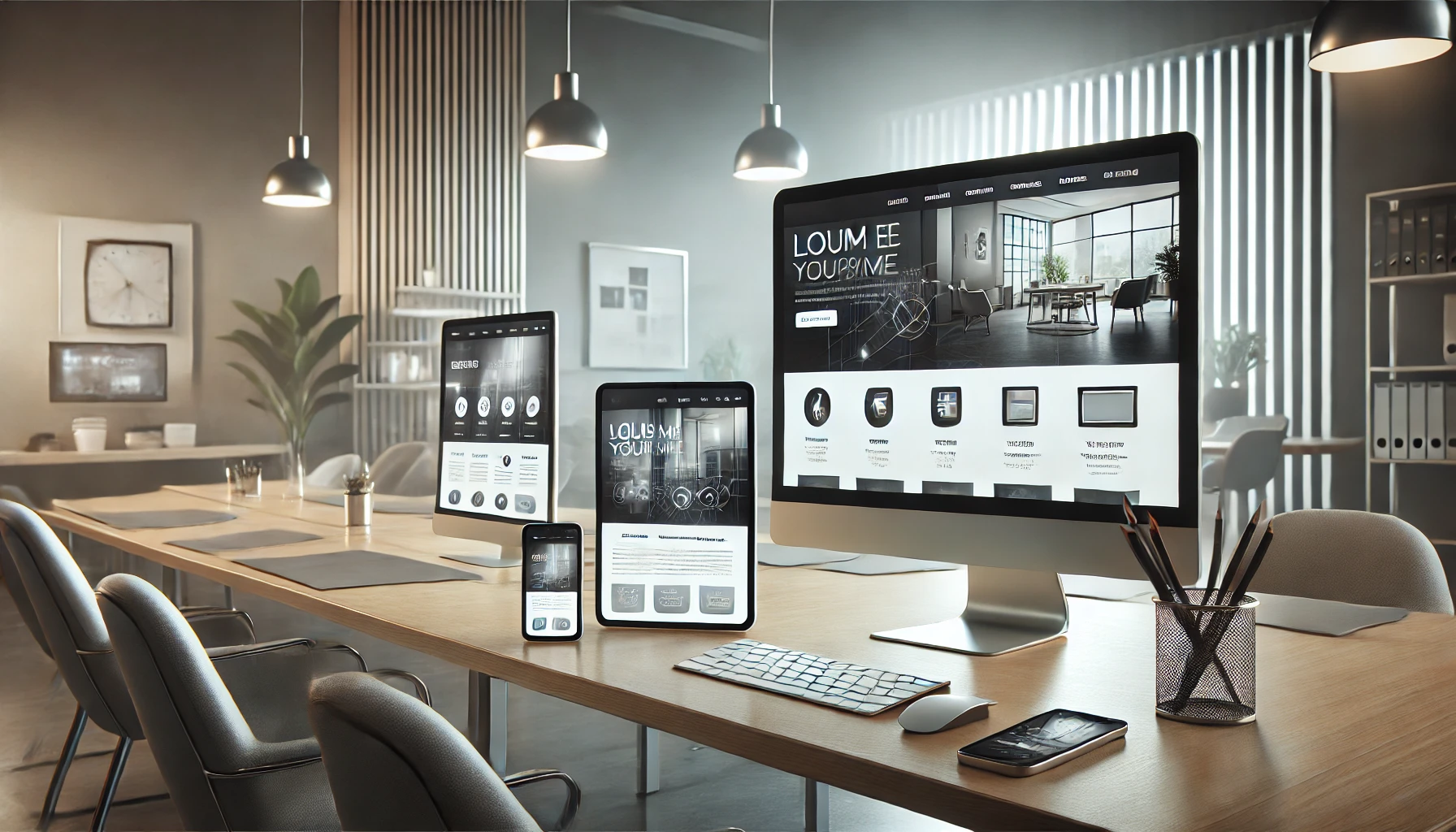 modern professional website design