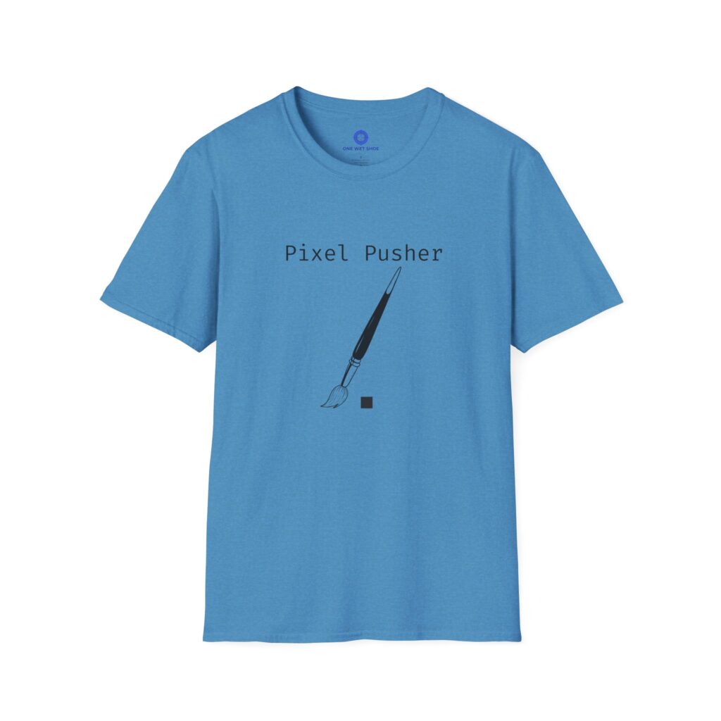 Pixel Pusher Heather Primary Tshirt